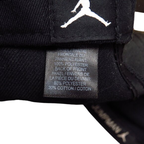Never Worn Condition Air Jordan Jumpman Cap Snapback Black Embroidered Logo - Picture 4 of 8
